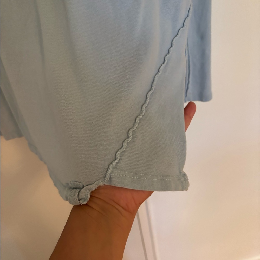 Free people We the free Jaycee deep V neck tunic top S - Picture 5 of 5